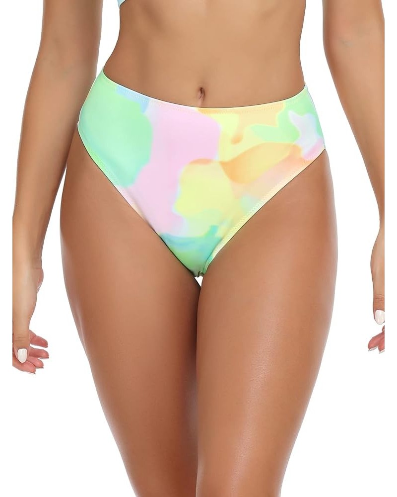 Women's High Leg Swimsuit High Waisted Bikini Bottom Splash $10.00 Swimsuits