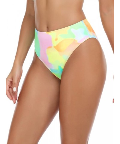 Women's High Leg Swimsuit High Waisted Bikini Bottom Splash $10.00 Swimsuits