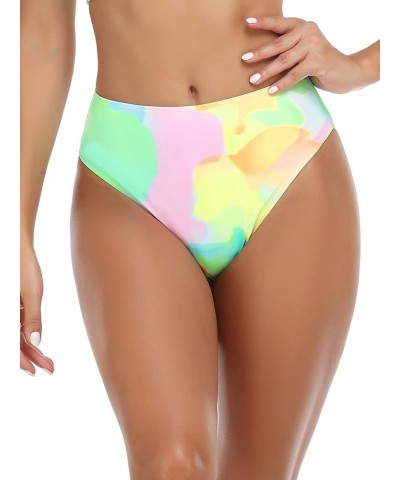 Women's High Leg Swimsuit High Waisted Bikini Bottom Splash $10.00 Swimsuits