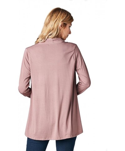 Women Casual Open Front Long Sleeve Lightweight Softest Viscose Made from Bamboo Cardigan Coco $19.94 Sweaters