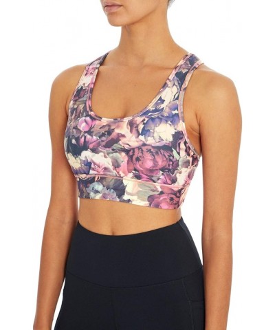 Women's Mackenzie High Impact Sport Bra Tea Rose Bouquet $18.75 Lingerie