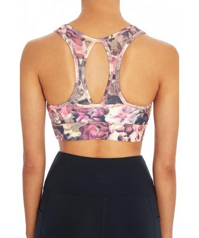 Women's Mackenzie High Impact Sport Bra Tea Rose Bouquet $18.75 Lingerie