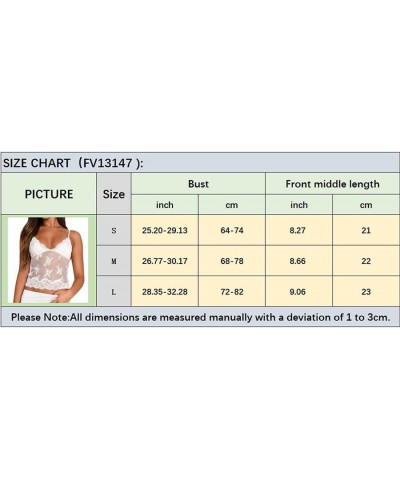 Women Y2k Spaghetti Strap Cami Top Sleeveless Lace Trim Sheer Mesh Crop Tops Backless Tie Up Vest Going Out Tops A-white $8.5...