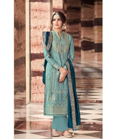 Women's Wear Readymade Designer Salwar Kameez Suits Indian Pakistani Beautiful Plazzo Pant Dress Choice 4 $50.87 Suits