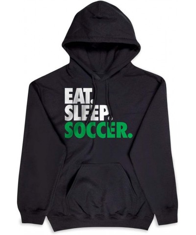 Soccer Standard Sweatshirt | Eat Sleep Soccer Youth and Adults Sizes Youth Black $26.78 Sweatshirts