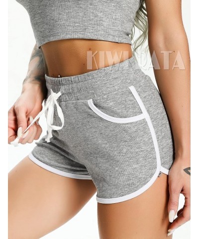 Womens Butt Lifting Sexy Yoga Shorts High Waist Elastic Active Hot Pants Ruched Sports Gym Clubwear Beach Outfit 2 Drawstring...