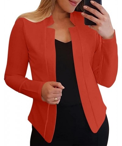 Womens Casual Work Office Draped Open Front Blazer Jacket Plus Size Loose Solid Color Ruched 3/4 Sleeve Blazers Suit Tan,whit...