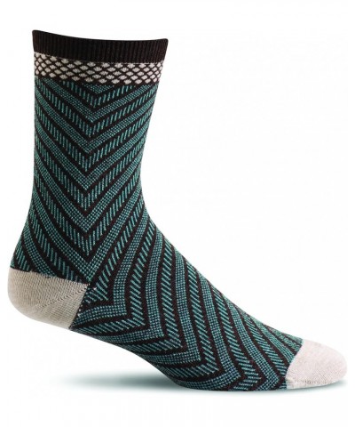 Women's Very V Crew Sock Espresso $14.33 Activewear