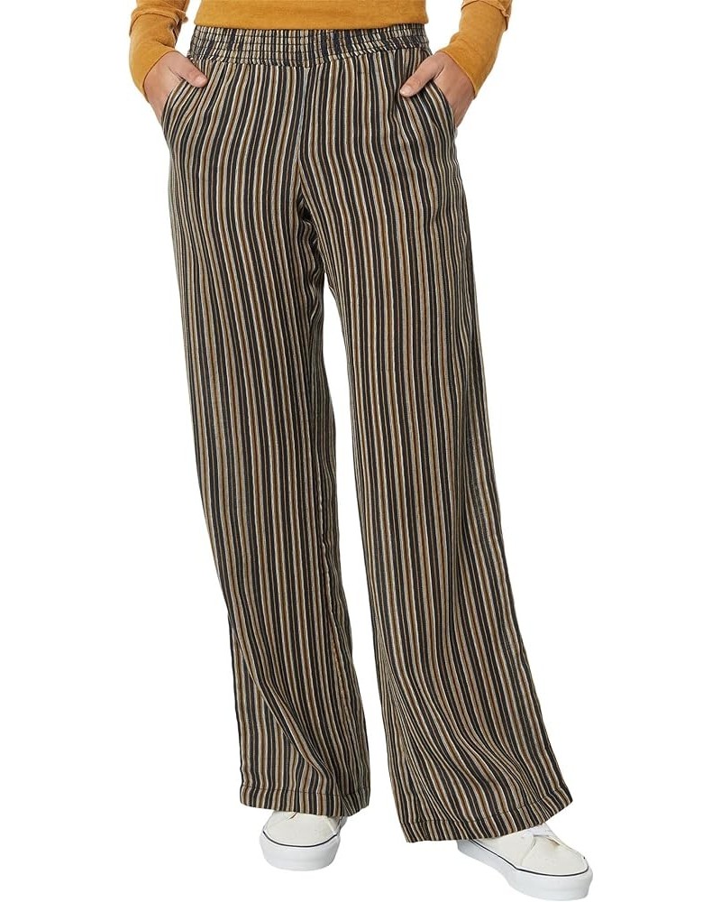 Women's New Waves Stripe Pant Black Multi 1 $17.85 Others