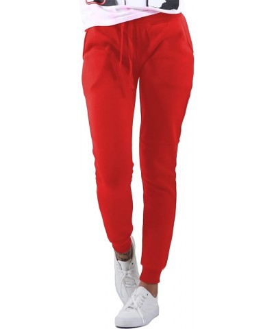 Women's Basic Fleece Jogger Dark Orange $11.52 Activewear