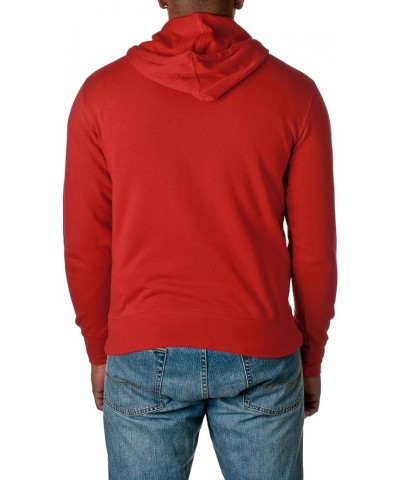 Independent Trading Co. Unisex Sherpa-Lined Hooded Sweatshirt (EXP90SHZ) Red $12.60 Hoodies & Sweatshirts