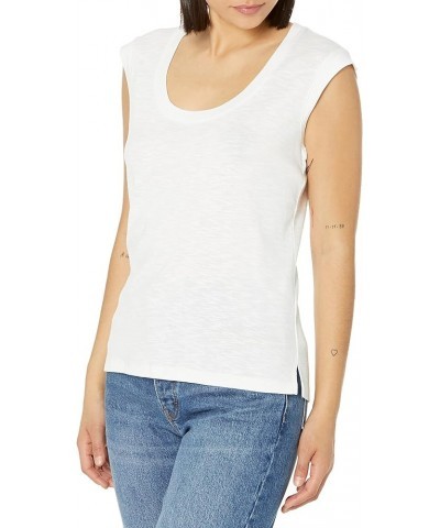 Women's Scoop Neck Tank Paper White $10.30 Tanks