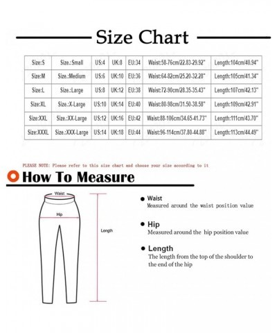 Linen Pants for Women Wide Leg Casual Summer Elastic High Waisted Palazzo Pant Baggy Flowy Beach Trousers with Pocket A19 Win...