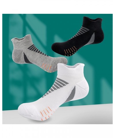 Low Cut Performance Cotton Viscose Bamboo Socks Athletic Cushion Compression Wicking Running Men Women 3 Pairs White $12.53 A...