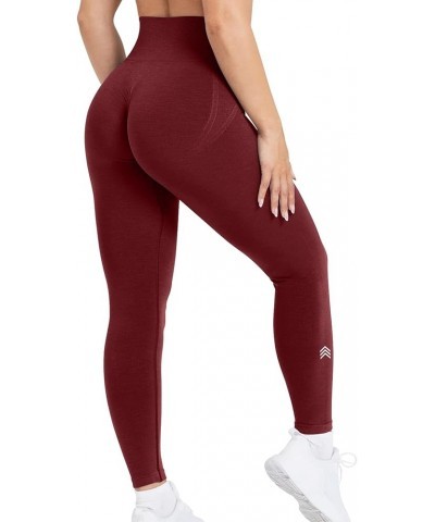 SOUL Seamless Scrunch Effortless Leggings Workout Regular Length Short/Regular Length Rosewood $10.42 Leggings