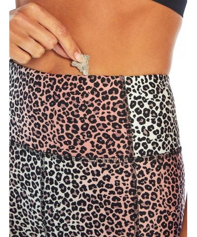 Women's Tummy Control Hottie Short Rosette Mini Cheetah Ombre $14.00 Shorts