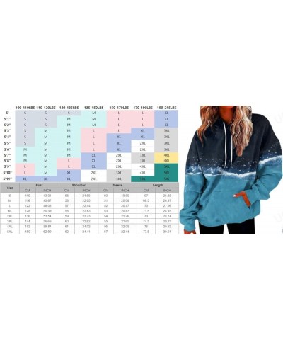 Sweatshirts for Women Long Sleeve Fashion Pullover Hoodies With Pocket Fleece Lightweight 2023 Fall Hooded Top 30dark Blue $9...