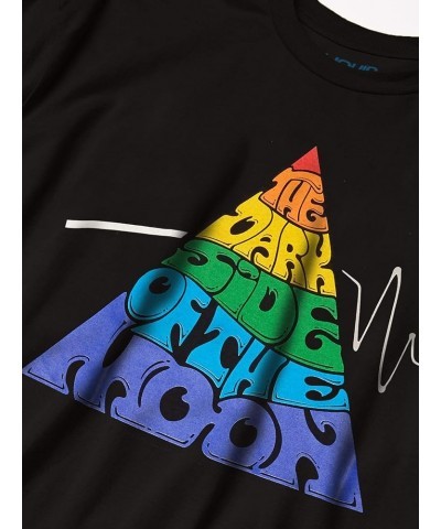 Unisex-Adult Standard Pink Floyd Pyramid Groove Darkside T-Shirt Black $13.53 T-Shirts