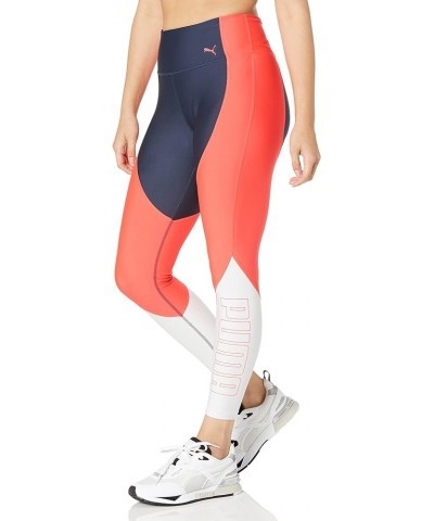 Women's Train Eversculpt Logo High Waist 7/8 Tights (Available in Plus Sizes) Sunblaze-spellbound $17.37 Activewear