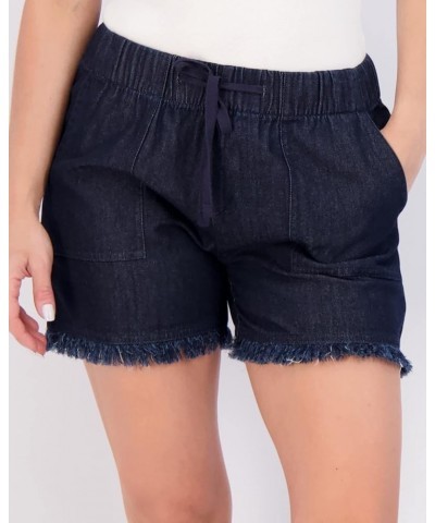 3 Pack: Women's Denim Cutoff Casual Khaki 3.5" Inseam Shorts - Drawstring (Available in Plus Size) Standard Set 5 $28.99 Shorts