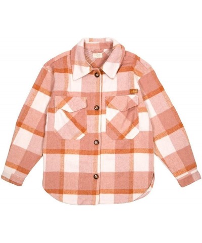 Sherpa Shacket Jacket - Quartz Plaid Quartz Plaid $27.59 Jackets