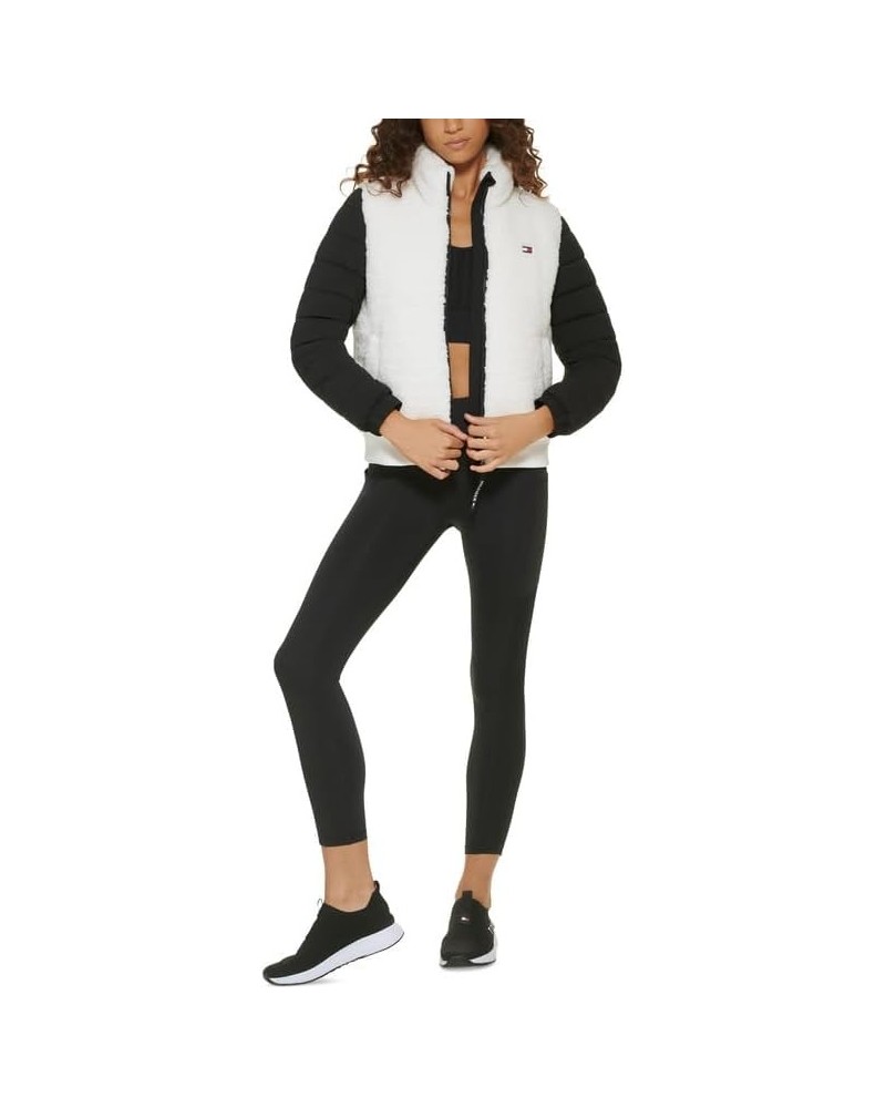 womens Women Modern/Fitted Black/White $56.79 Vests