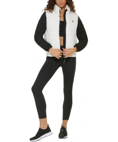 womens Women Modern/Fitted Black/White $56.79 Vests