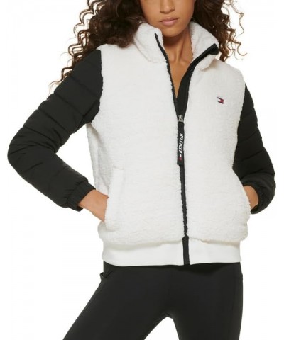 womens Women Modern/Fitted Black/White $56.79 Vests