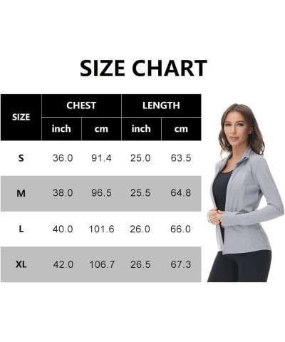 Women Zip up Athletic Running Jacket Lightweight Workout Yoga Top with Thumb Holes and Pocket Style 2- Pink $19.03 Jackets