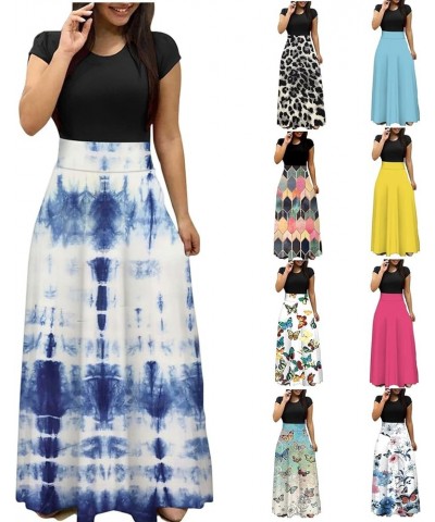 Women's Maxi Dresses Floral Vintage Elegant Long Dress Tunic Waisted Sundress Winter Casual Slim Fit Midi Dress A-06 $8.24 Dr...