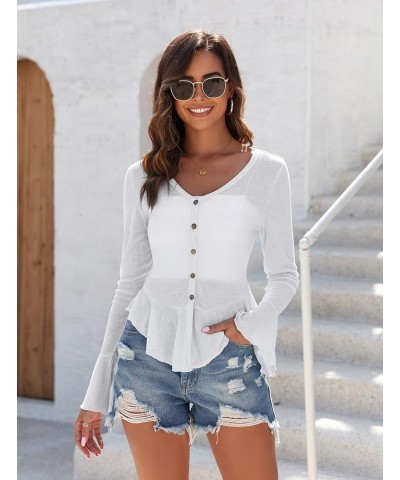 Women Long Sleeve Open Front Knit Cardigans Lightweight Summer Y2k Cropped Bolero Shrug Sheer Cute Trendy Going Out Top White...