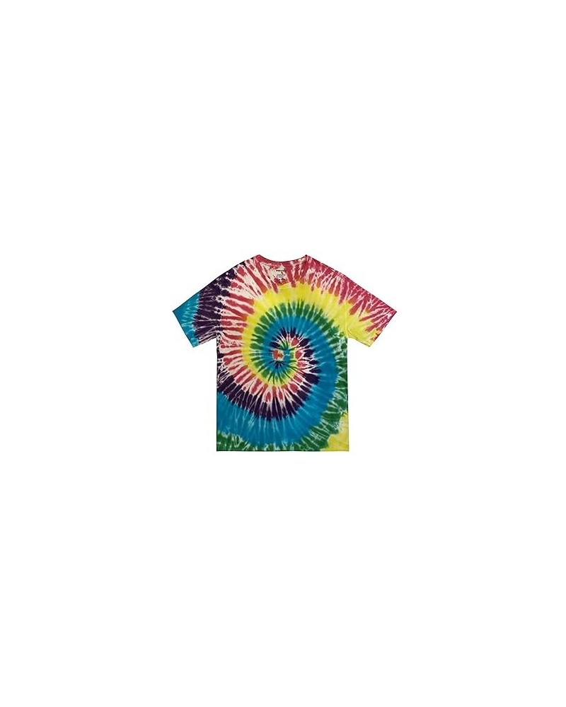 Whiskey & Oak Tie Dye Crew Neck T-Shirt 15959-J-L XX-Large Tie Dye Neon Multi $7.64 T-Shirts