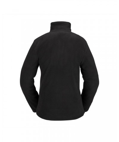 Women's Polar Fleece 1/2 Zip Snowboard Ski Baselayer Black S4 $22.20 Jackets