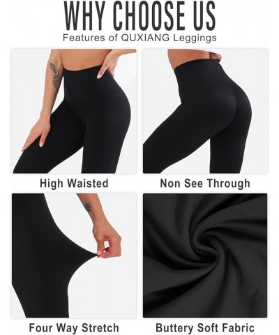 3 Pack High Waisted Leggings for Women No See Through Yoga Pants Tummy Control Leggings for Workout Running Buttery Soft 11 B...