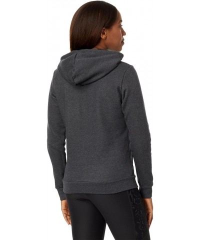 Women's Essentials Logo Fleece Hoodie Dark Gray Heather $15.89 Activewear