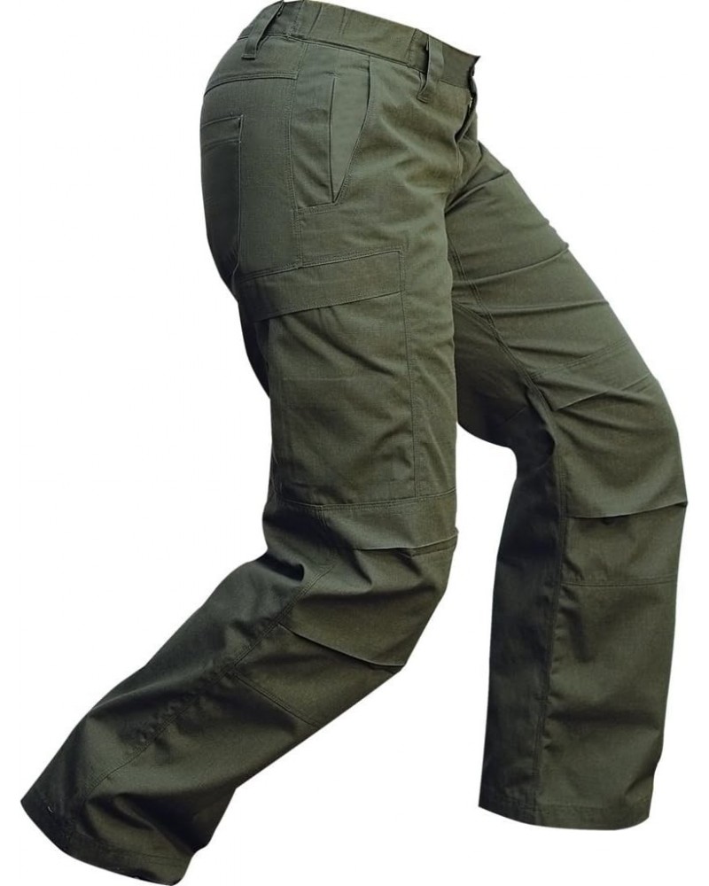 Womens Tactical Pants Cargo Utility with Pockets, Lightweight Casual Outdoor Work-Wear, Straight Leg, Phantom Lt 2.0, Olive D...