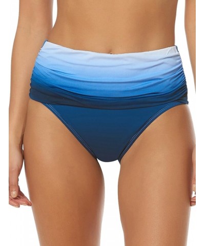 Tall Triangle Bikini Top Swimwear Bleu Ombre $15.82 Swimsuits