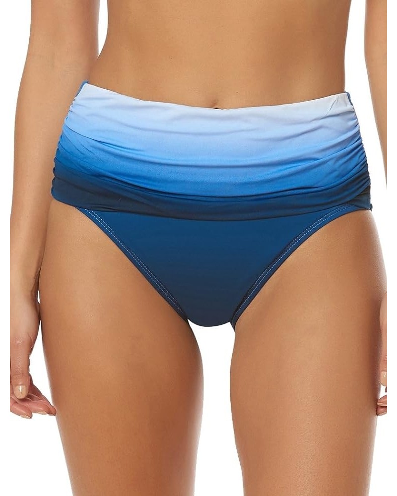 Tall Triangle Bikini Top Swimwear Bleu Ombre $15.82 Swimsuits