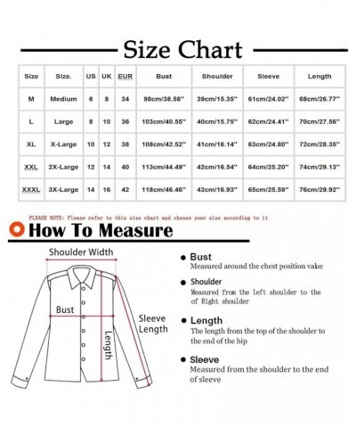 Women's Casual Blazer Jacket Open Front Work Office Professional Blazers Plus Size Long Sleeve Cardigan Coat Brown $5.29 Blazers