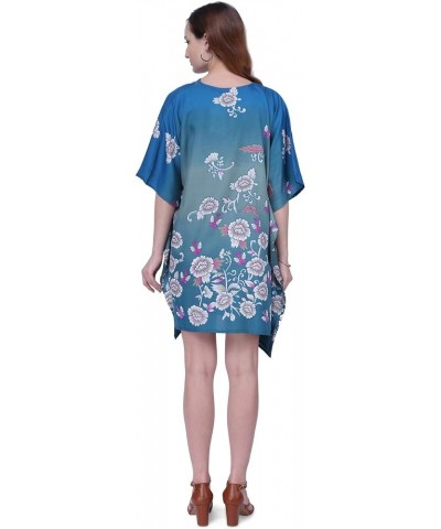 Kaftan Dress - Caftans for Women - Women's Caftans Suiting Teens to Adult Women in Regular to Plus Size 159-teal $11.39 Swims...