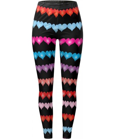 Heart Pants Women Patterned Tights Print Soft Leggings for WomenPattern Leggings for Women Unique Gifts for Women B-i $11.00 ...