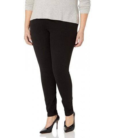 Women's Plus-Size Denim Legging Black $29.47 Leggings