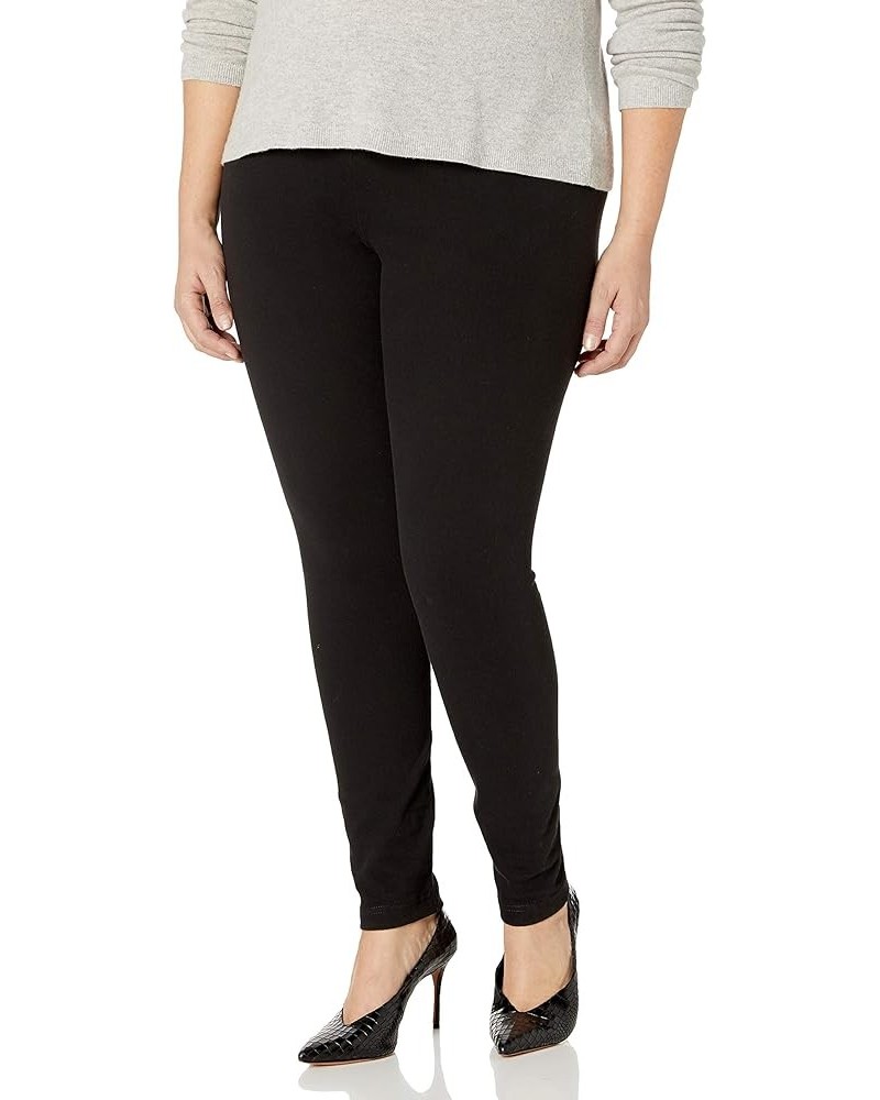 Women's Plus-Size Denim Legging Black $29.47 Leggings