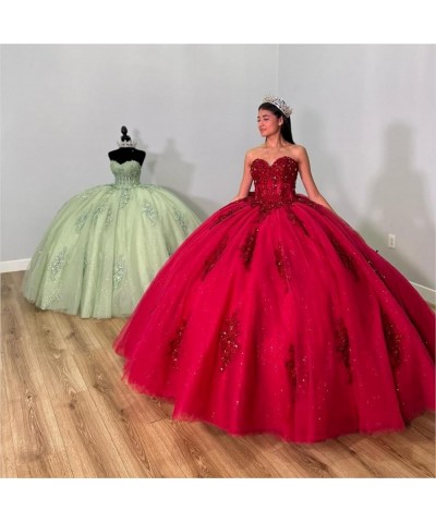 Puffy Tulle Quinceanera Dresses Sweetheart Ball Gowns with Bow Off The Shoulder Sweet 15 16 Dress PF55 Yellow $46.19 Dresses