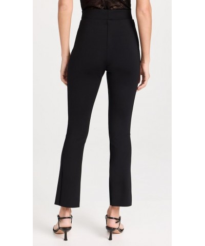 Women's Neoprene 7/8 Split Front Pants Black $84.92 Leggings