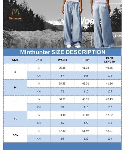 Women's Casual Wide Leg Jeans Low Rise Drawstring Waistband Loose fit Denim Pants Light Blue $23.64 Jeans