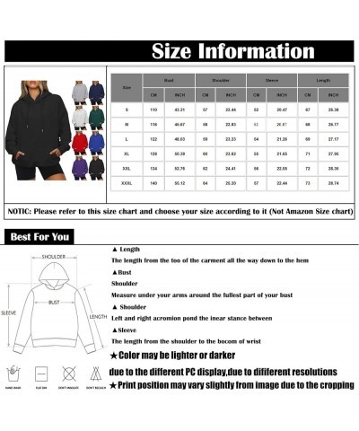 Oversized Hoodie Woman Drawstring Fleece Sweatshirt with Pockets Solid Long Sleeve Fall Pullover Loose Cute Hoodies F04-orang...