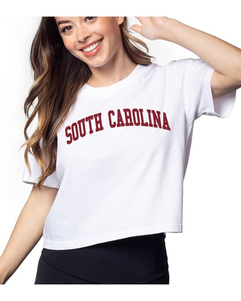 Women's Short 'N Sweet Tee South Carolina Fighting Gamecocks Large White $11.43 T-Shirts