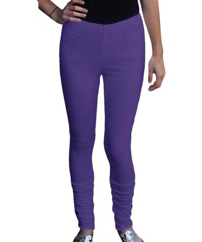 Pure Cotton Jersey Extra Long, Tall Leggings Periwinkle $12.50 Leggings