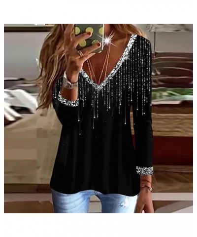 Women's Round Neck Long Sleeve Shirts Casual Dressy Lace Crochet Side Split Tunic Top Soft Tee Fall Tops 2226-uffhde-white2 $...